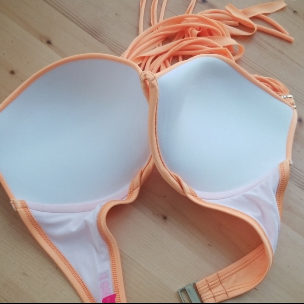 Victoria's Secret Halter Stringy Bikini Swim Top - Picture 3 of 7